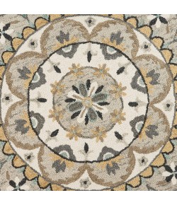 LR Home Daleyza DAZ-AW Ivory Area Rug 6 ft. Round