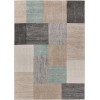 Daniela DUN-AY Gray Area Rug 7 ft. 9 in. X 9 ft. 5 in. Rectangle