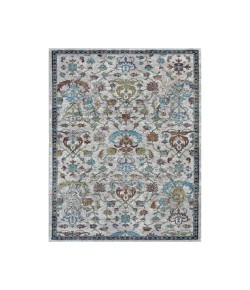 Gabriella GAL-AX Ivory/Blue/Multi 8 ft. 9 in. x 11 ft. 9 in. Rectangle Area Rug