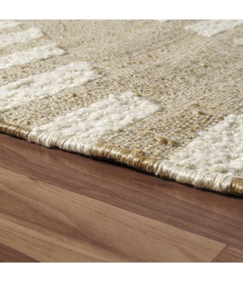 LR Home Geoblend Natural/Ivory 82517 10 ft. X 14 ft. Rect. Rug