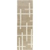 Gea GEO-AB Natural/Ivory 2 ft. 6 in. x 8 ft. Runner Area Rug