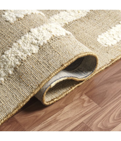 LR Home Geoblend Natural/Ivory 82519 10 ft. X 14 ft. Rect. Rug