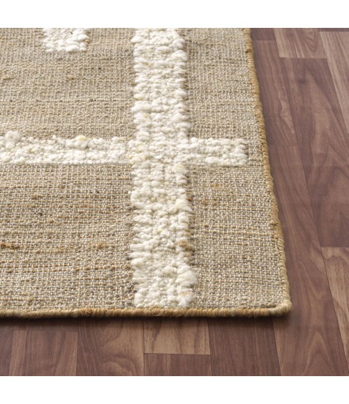 LR Home Geoblend Natural/Ivory 82519 10 ft. X 14 ft. Rect. Rug