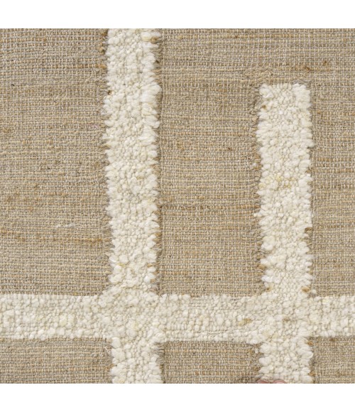 LR Home Geoblend Natural/Ivory 82519 10 ft. X 14 ft. Rect. Rug