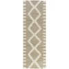 Gea GEO-AC Natural/Ivory 2 ft. 6 in. x 8 ft. Runner Area Rug