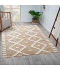 LR Home Geoblend Natural/Ivory 82522 2 ft. X 3 ft. Rect. Rug