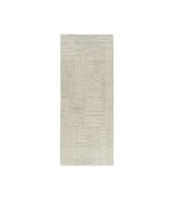 LR Home Harlow HAZ-AJ Teal/Ivory 2 ft. 6 in. x 8 ft. Runner Rug