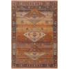 Hailey HOL-AF Brown Area Rug 5 ft. X 8 ft. Rectangle