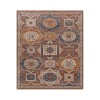 Hailey HOL-AM Red/Ivory/Multi 7 ft. 9 in. x 10 ft. Rectangle Area Rug