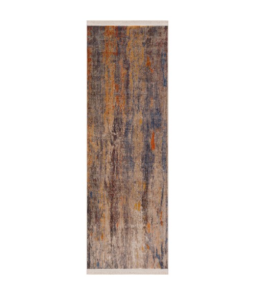 LR Home Holi 81774 Beige/ Blue 2' X 6' Rect. Rug