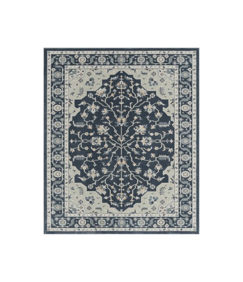 LR Home IMAGINE 81523 Navy 1'10" X 3'0 Rect. Rug
