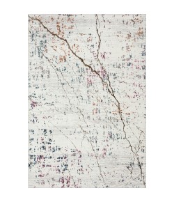 Ima IMP-AP White Area Rug 5 ft. X 7 ft. 6 in. Rectangle