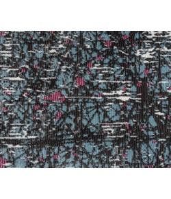 Ima IMP-AV Blue/Silver/White/Fuchsia 5 ft. x 7 ft. 6 in. Rectangle Area Rug