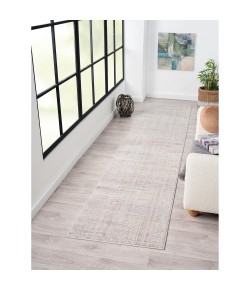 Lauren LAN-AH Gray Area Rug 2 ft. X 8 ft. Runner