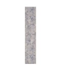 LR Home Lancaster 82308 Gray/ Blue 2' X 8' Rect. Rug