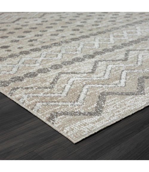 LR Home Lanham 82269 Beige/ Gray 5'0" X 7'0 Rect. Rug