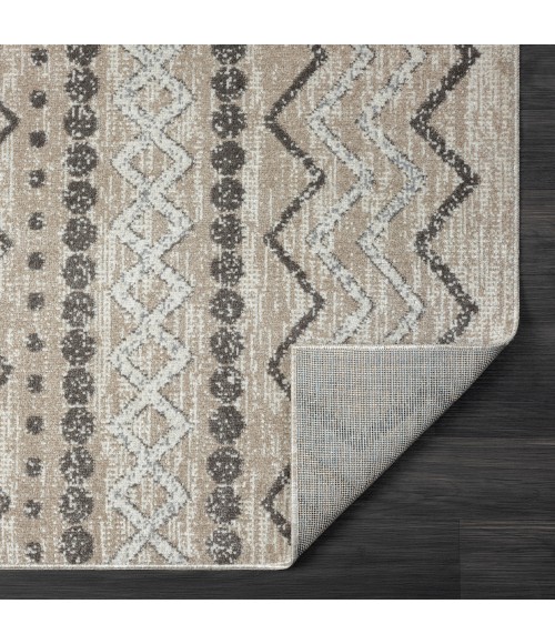 LR Home Lanham 82269 Beige/ Gray 5'0" X 7'0 Rect. Rug