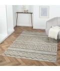 LR Home Lanham 82269 Beige/ Gray 5'0" X 7'0 Rect. Rug