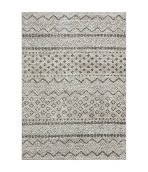 LR Home Lanham 82269 Beige/ Gray 5'0" X 7'0 Rect. Rug