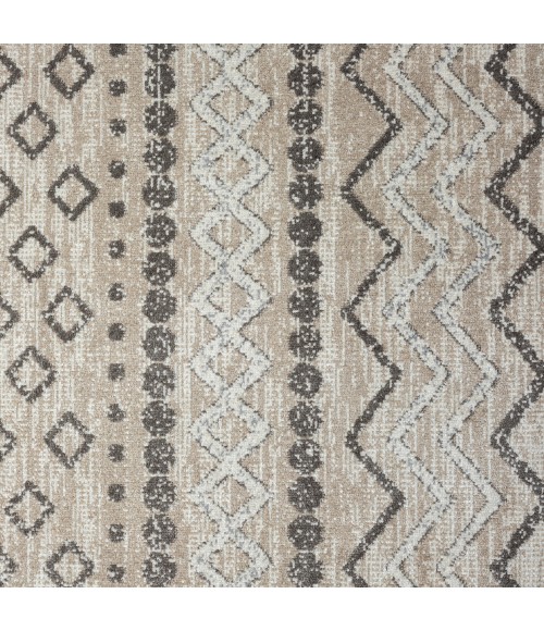 LR Home Lanham 82269 Beige/ Gray 5'0" X 7'0 Rect. Rug