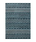 LR Home Lanham 82270 Blue/ Gray 5'0" X 7'0 Rect. Rug