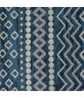 LR Home Lanham 82270 Blue/ Gray 5'0" X 7'0 Rect. Rug