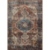 Leilani LAN-AP Blue Area Rug 5 ft. X 7 ft. Rectangle
