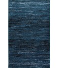LR Home MATRIX 81197 Soft Blue/ Black 7'9" X 9'5 Rect. Rug