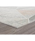 LR Home MICHELLE 81639 Coconut Milk/ Shark 5'3"X7'3 Rect. Rug