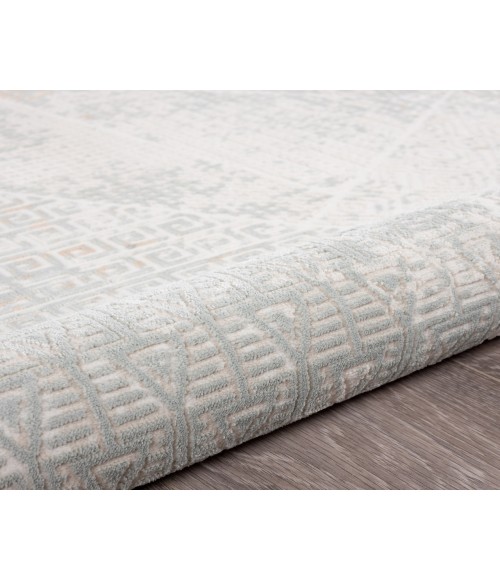 LR Home MICHELLE 81639 Coconut Milk/ Shark 5'3"X7'3 Rect. Rug