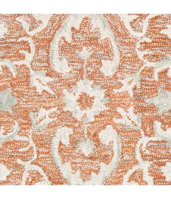 Monica MOD-AA Orange Area Rug 7 ft. 9 in. X 9 ft. 9 in. Rectangle