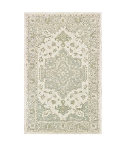 Monica MOD-AA Sea Green Area Rug 9 ft. X 12 ft. Rectangle