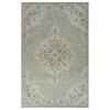 Monica MOD-AB Blue Lagoon Area Rug 7 ft. 9 in. X 9 ft. 9 in. Rectangle