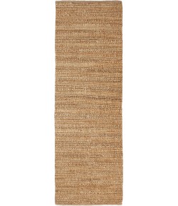 LR Home Natural Fiber Tan/Gold/Brown 03302 2 ft. 6 in. X 7 ft. 9 in. Rect. Rug