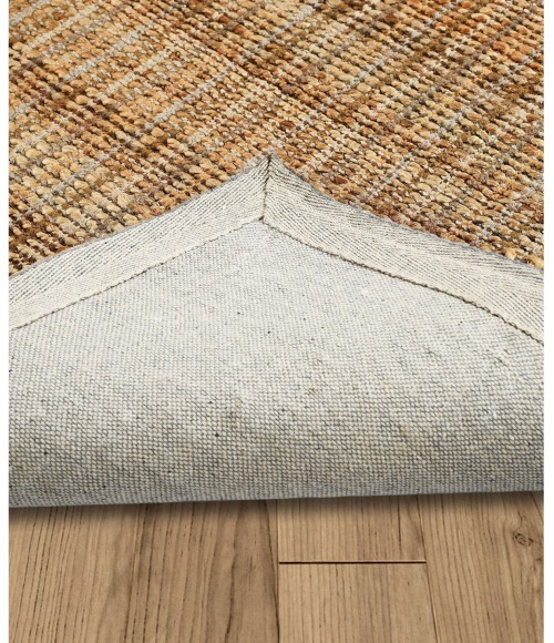 LR Home Natural Fiber Natural Jute/Rust 03305 2 ft. X 3 ft. Rect. Rug