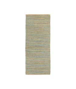 LR Home Nathalia NAT-AJ Tan/Blue/Green 2 ft. 6 in. x 7 ft. 9 in. Runner Rug