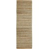 LR Home Natural Fiber Tan/Teal/Gray 03314 2 ft. 6 in. X 7 ft. 9 in. Rect. Rug