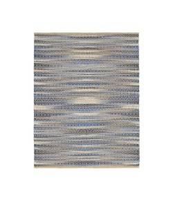 LR Home Nathalia NAT-AL Blue 9 ft. x 12 ft. Rectangle Area Rug