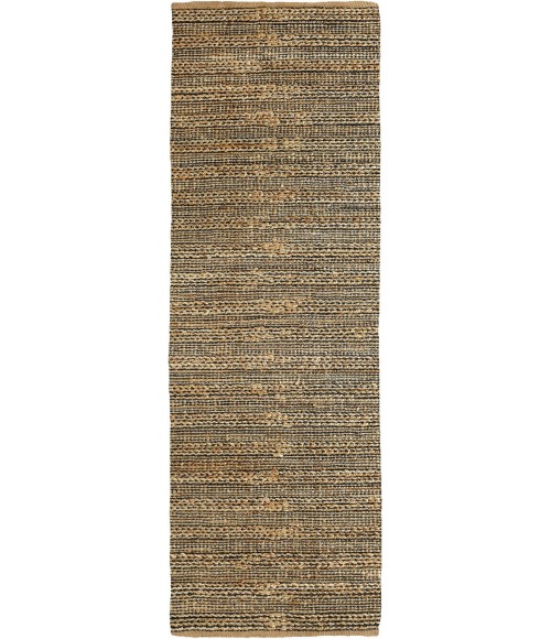 LR Home Natural Fiber Tan/Gray 03336 2 ft. 6 in. X 7 ft. 9 in. Rect. Rug