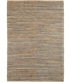 LR Home Natural Fiber Natural Jute/Navy blue 03338 2 ft. X 3 ft. Rect. Rug