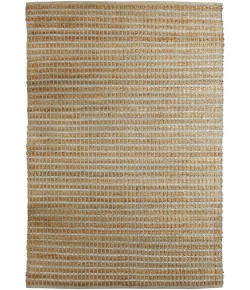 LR Home Natural Fiber Natural/Gray 03341 2 ft. X 3 ft. Rect. Rug