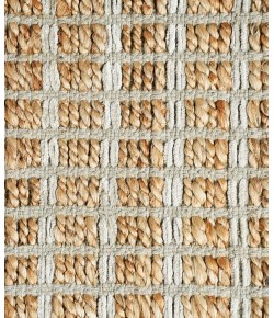LR Home Nathalia NAT-AF Natural Area Rug 7 ft. 9 in. X 9 ft. 9 in. Rectangle