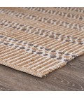 LR Home Natural Fiber Natural/Gray 03376 9 ft. X 12 ft. Rect. Rug