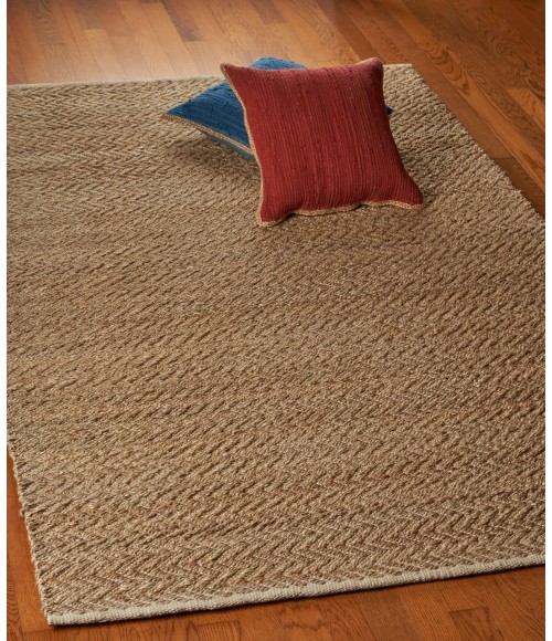 LR Home Natural Fiber Natural 03379 5 ft. X 7 ft. 9 in. Rect. Rug
