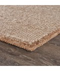 LR Home Natural Fiber Tan/Off-White 03385 7 ft. 9 in. X 9 ft. 9 in. Rect. Rug