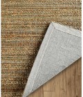 LR Home Natural Fiber Natural/Smoke Green 03391 5 ft. X 7 ft. 9 in. Rect. Rug