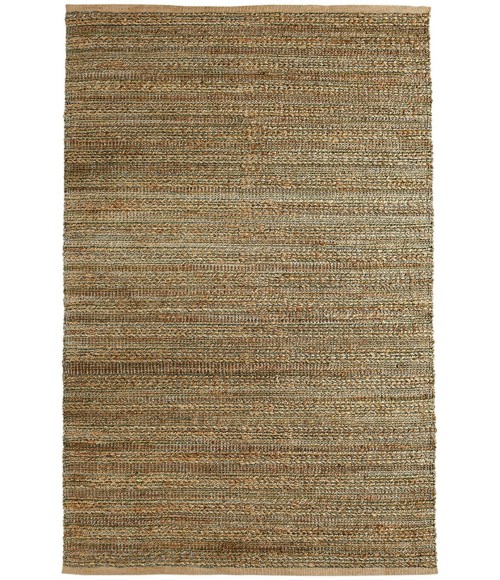 LR Home Natural Fiber Natural/Smoke Green 03391 5 ft. X 7 ft. 9 in. Rect. Rug