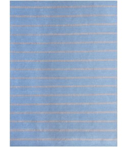 LR Home Hampton Light Blue/Tan 03393 9 ft. X 12 ft. Rect. Rug