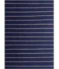 LR Home Hampton Navy Blue/Tan 03396 9 ft. X 12 ft. Rect. Rug