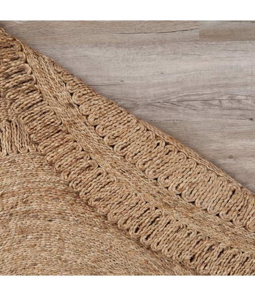 Boutique Jute Area Rug Boutique Jute NATUR 12034 Area Rug